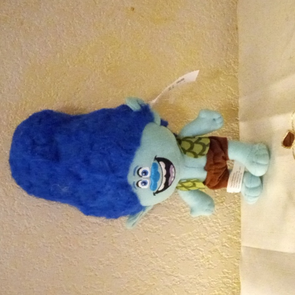 Branch Blue Troll Plush Toy 13" -14" tall